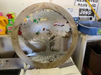 Round Tree of Life Metal Wall Art
