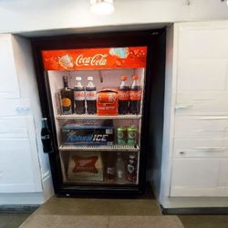Coca-Cola Commercial Grade Beverage Fridge cooler