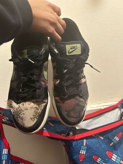 Nike dunks low Black Multi-Camo