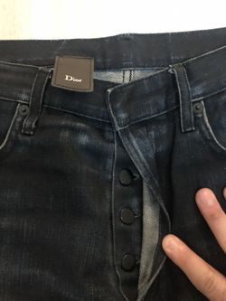 Christian Dior Men’s Jeans Dark Blue 34x30