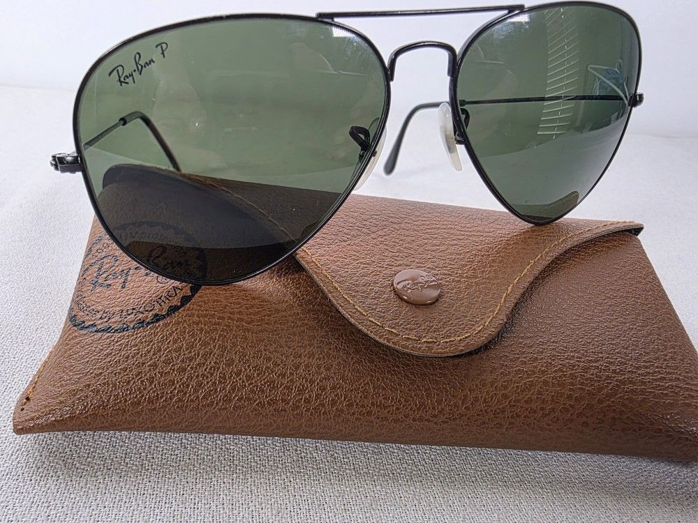 Vintage 1980s Ray Ban Aviator Sunglasses RB 3025