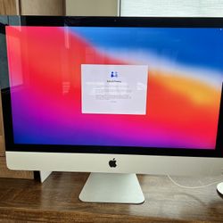 27” Mac BigSur