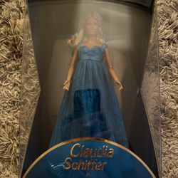 Barbie Signature Supermodel Claudia Schiffer Doll In Versace Gown