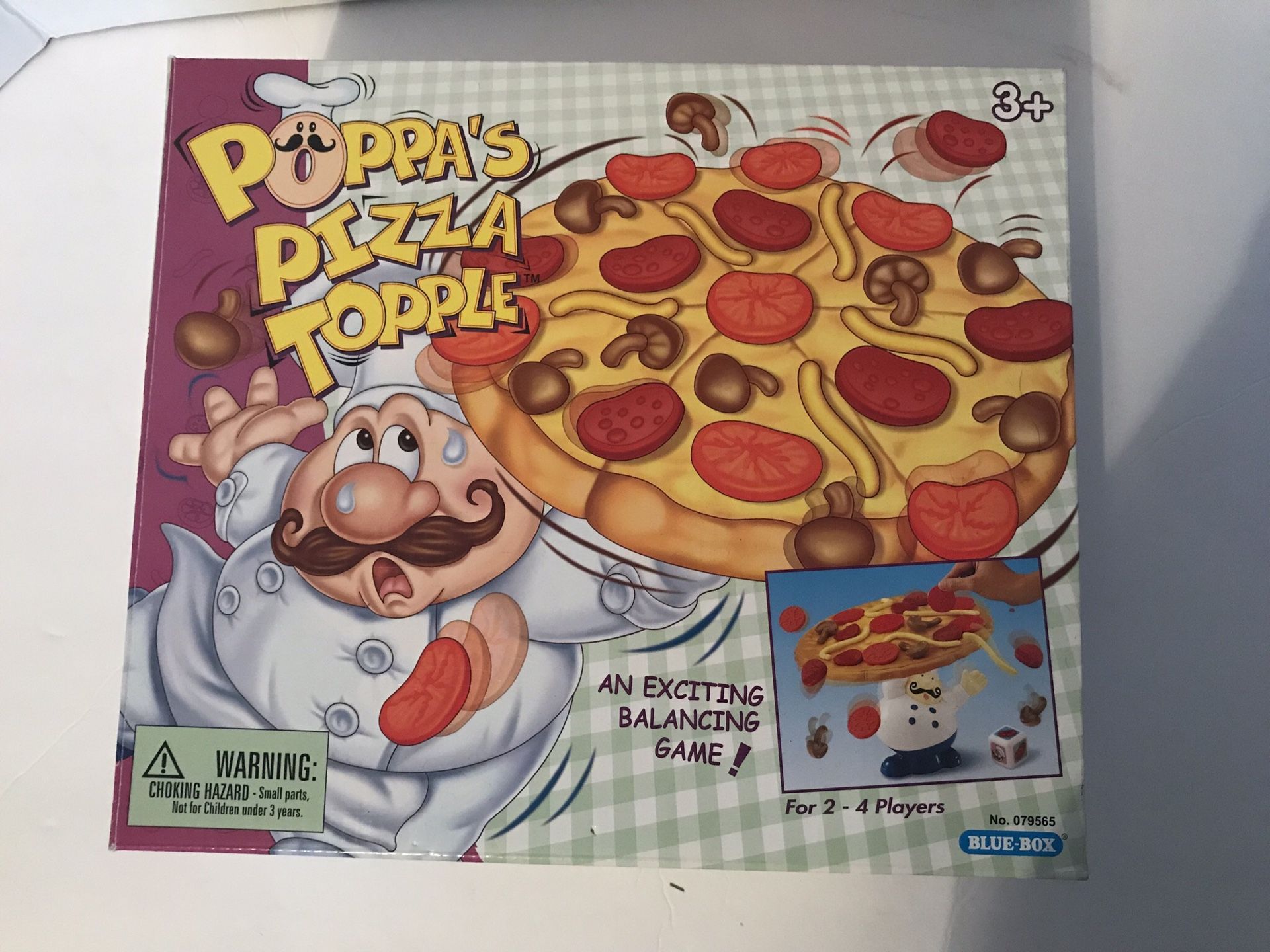 Poppa’s Pizza Topple Game