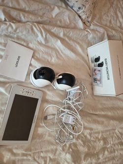 bonoch Baby Monitor with 2 Cameras, 7" 720P HD