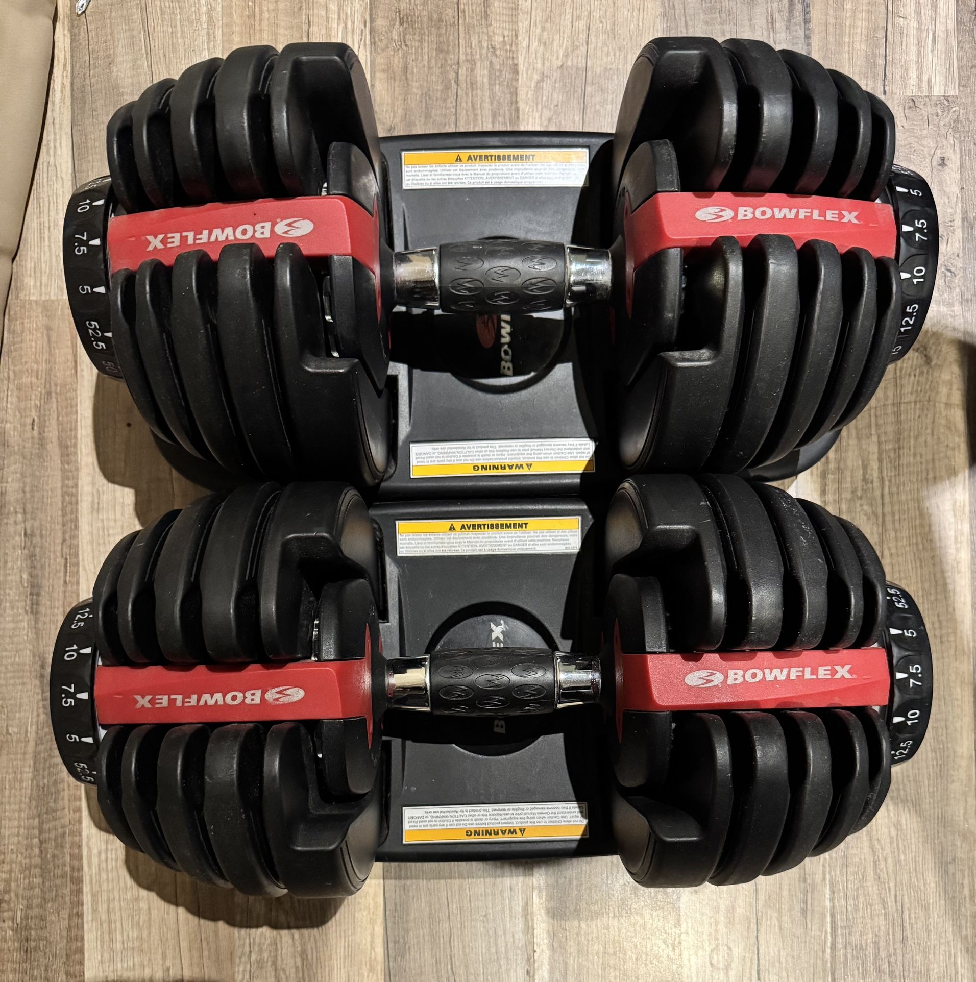 Bowflex SelectTech 552 Adjustable Dumbbells