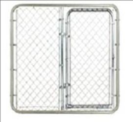 Used chainlink dog kennel