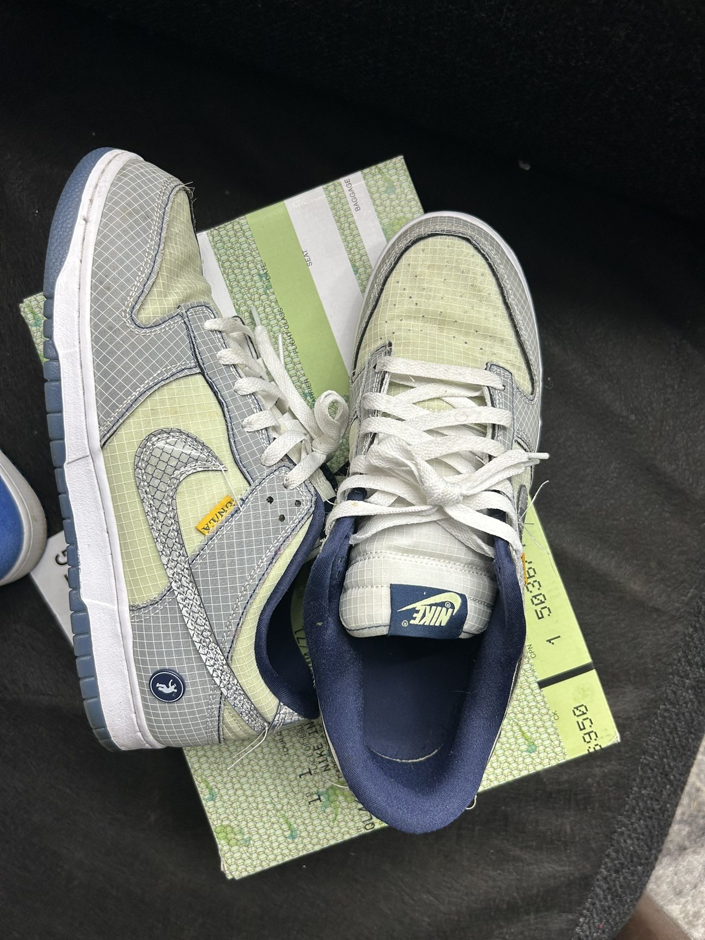 Nike Dunks Union Passport Pistachio Size 10.5