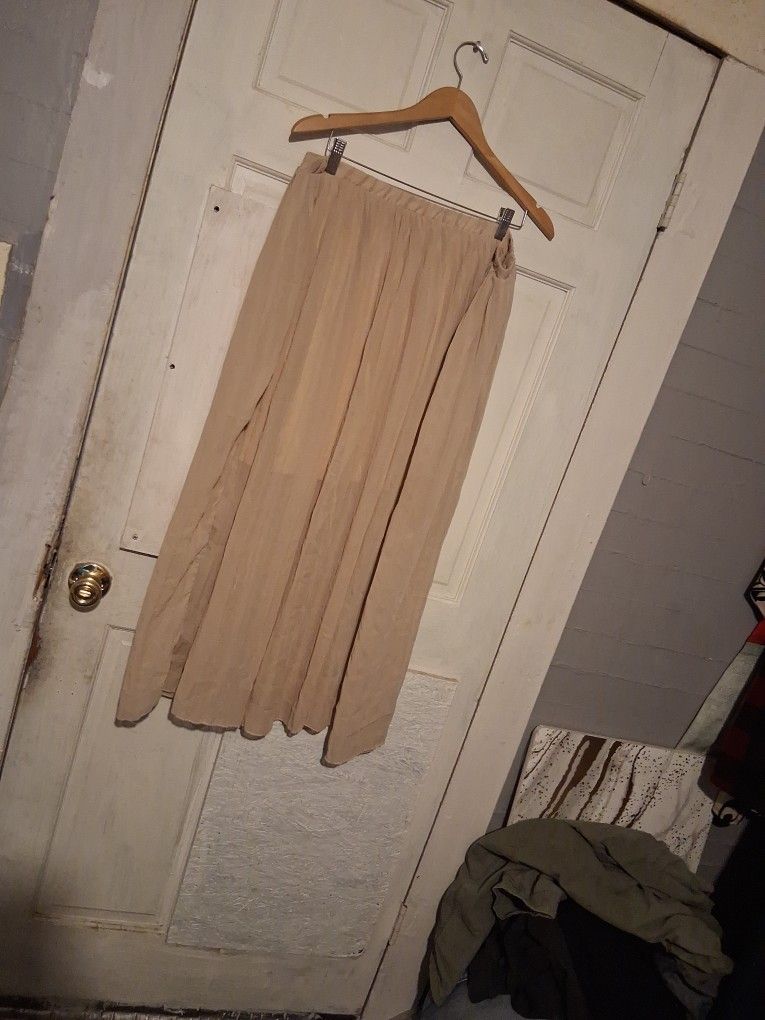 Beige Skirt