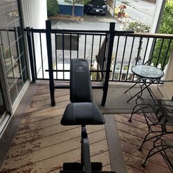 Marcy 100 Lbs Workout Bench 170$