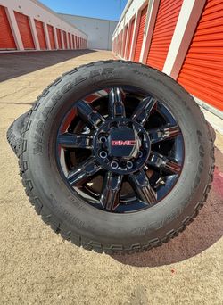 20s Chevy Gmc 2500 At4 Rims Rines Wheels 8lug Oem 8lug Tires 10ply