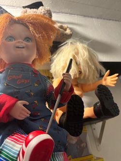 Chucky and Tiffany Doll Set