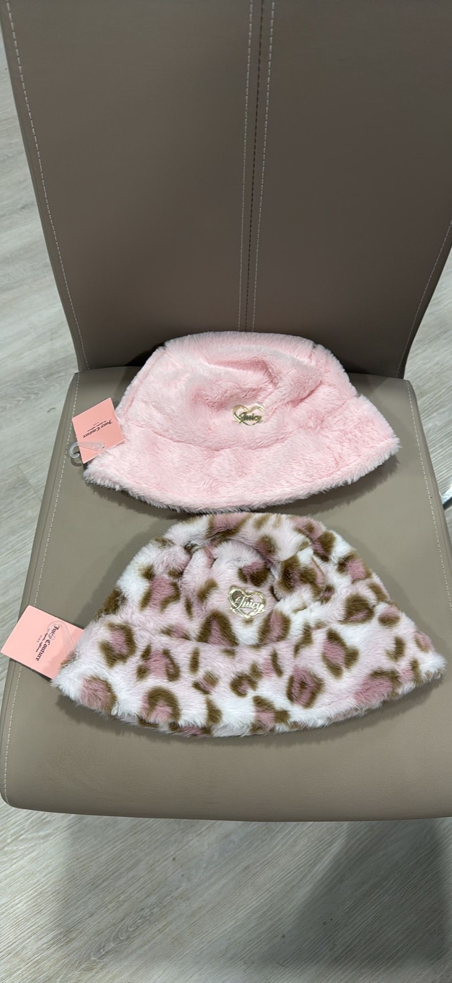 Juicy Couture Leopard Fuzzy Hat: BRAND NEW