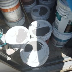 Gray Paint Exterior Marca Behr Nuevas Cubetas Completas C U