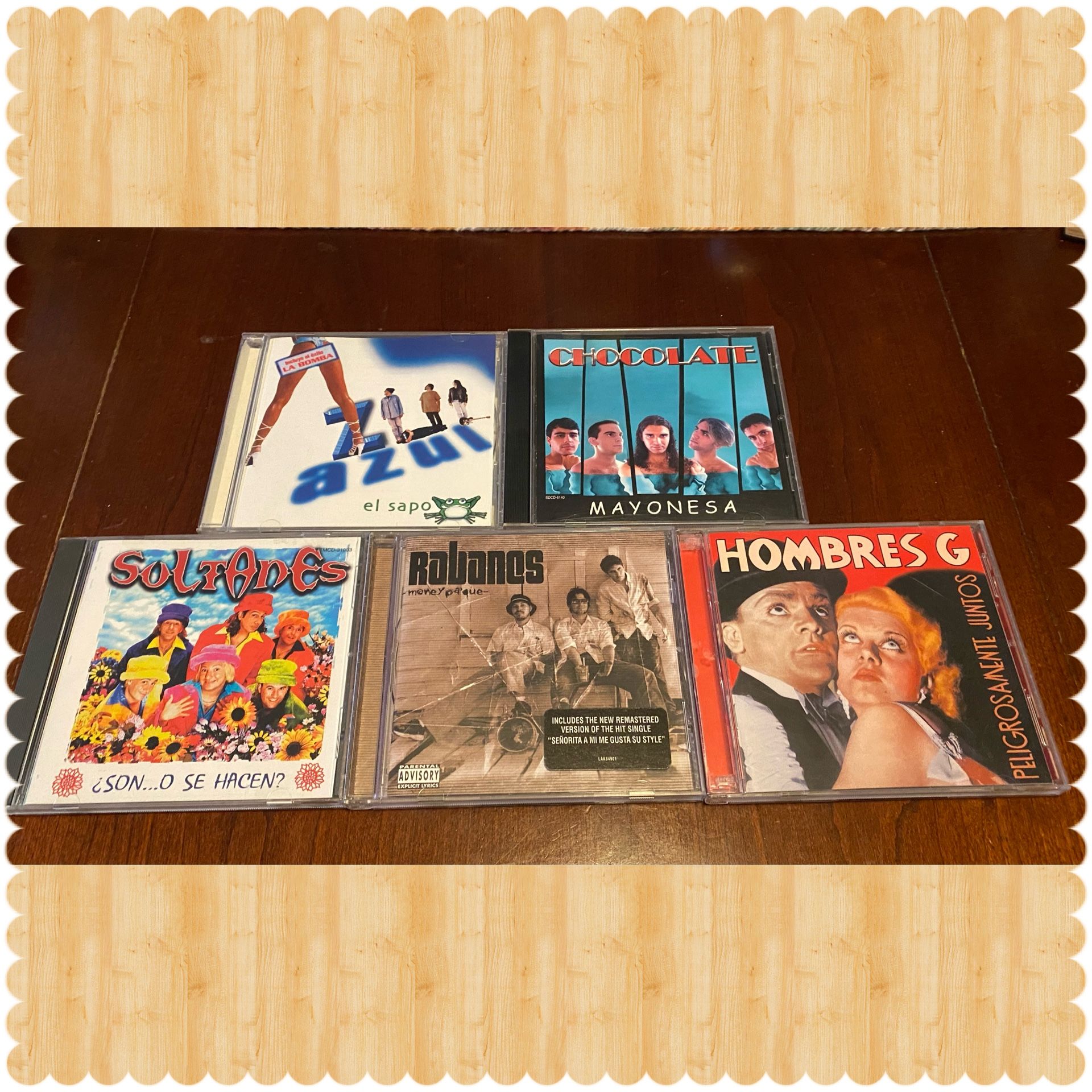 Latin Music Original CDs from Early 2000 ๐