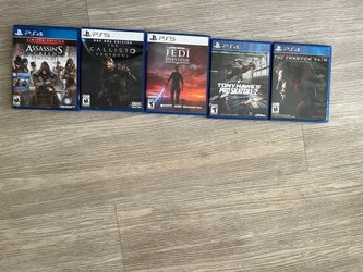 PS4 & PS5 Game Bundle – Lot of 5