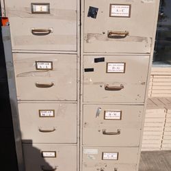 8 Drawer Vertical Filing Cabinet