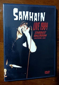 Samhain Dvd Live 1984 Horrorpunk Danzig, Halloween Goth Dark Punk