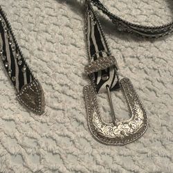 Blazin Roxy Bling western belt Large