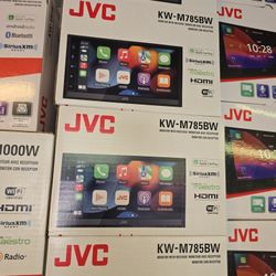 Jvc StereoAppleCarPlayAndroidAuto DigitalMultimedia Receiver 