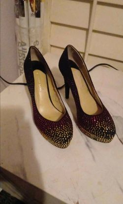Gianni Bini Ombre Rhinestone Platform Pumps / Stiletto Heels