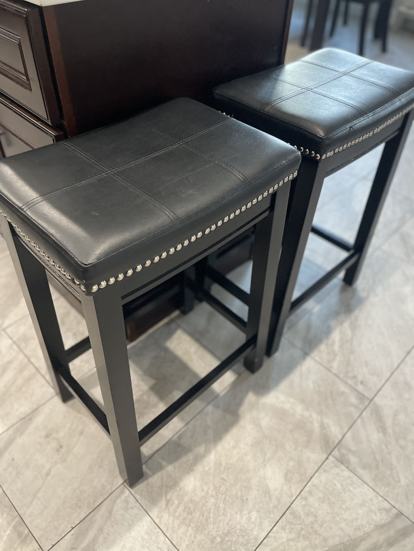 Black Stools