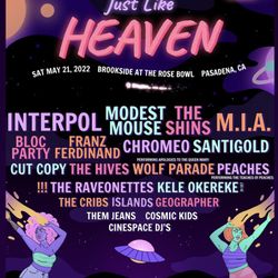 Just Like Heaven Festival (clubhouse 21+)
