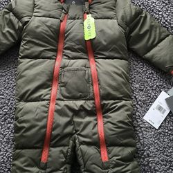 Free Country Baby Snowsuit Size 18M New