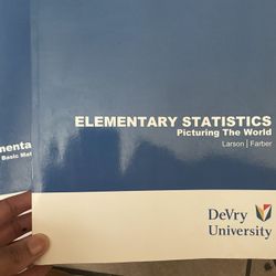 Elementary Statistics 