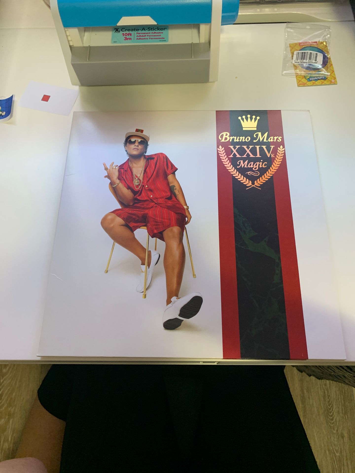 Bruno Mars 24k Magic vinyl album