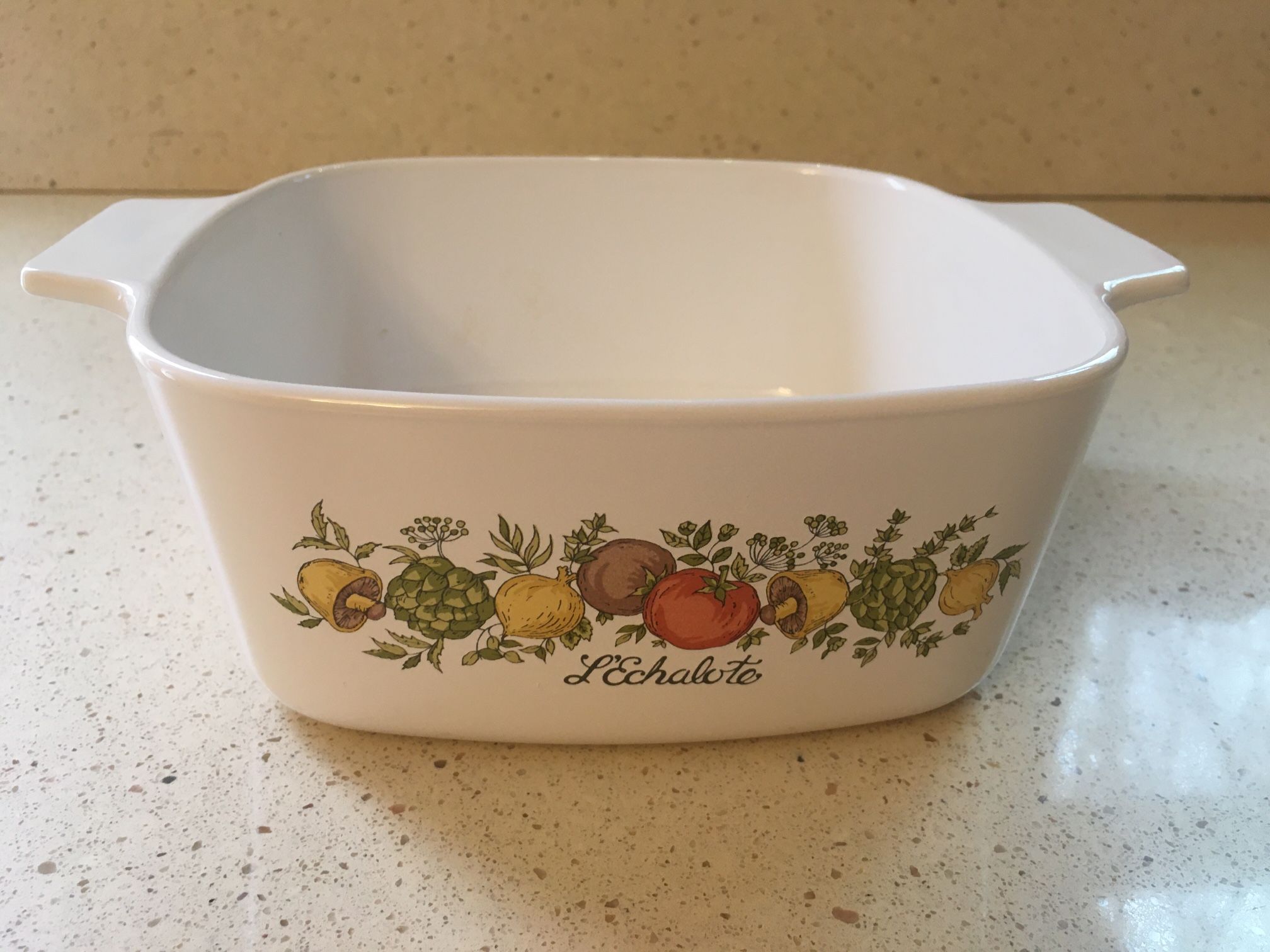 Corning Ware Spice Of Life L’Echalote Casserole 