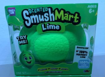 🍋‍🟩Scented SmushMart Lime Squishy🍋‍🟩