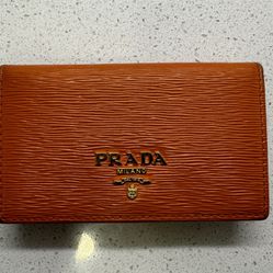 Prada card wallet