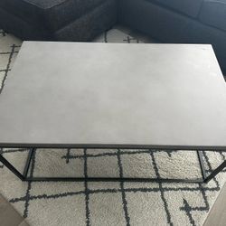 Concrete Coffee Table And End Table 