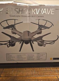 Sky Rider Shockwave Quadcopter Drone with Wi-Fi Camera