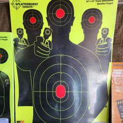 SPLATTERBURST & DIRTY BIRD PAPER TARGETS