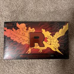 Pokemon Team Rocket Moltres Box 