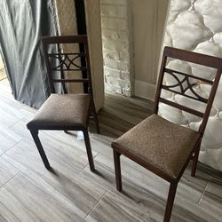 Antique Folding Chairs.  