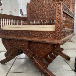 Pure hand varved wood main armchair. I belong to the Japanese Embassy. 