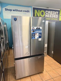 Midea 27 Cu Ft Counter-Depth French Door Refrigerator with AutoFill Water Pitcher