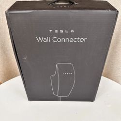 Tesla wall connector level 2 hardwired electric vehicle ev charger