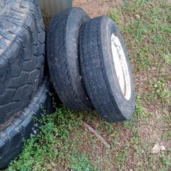 Trailer Tires $120 both (5.30-12 Size)