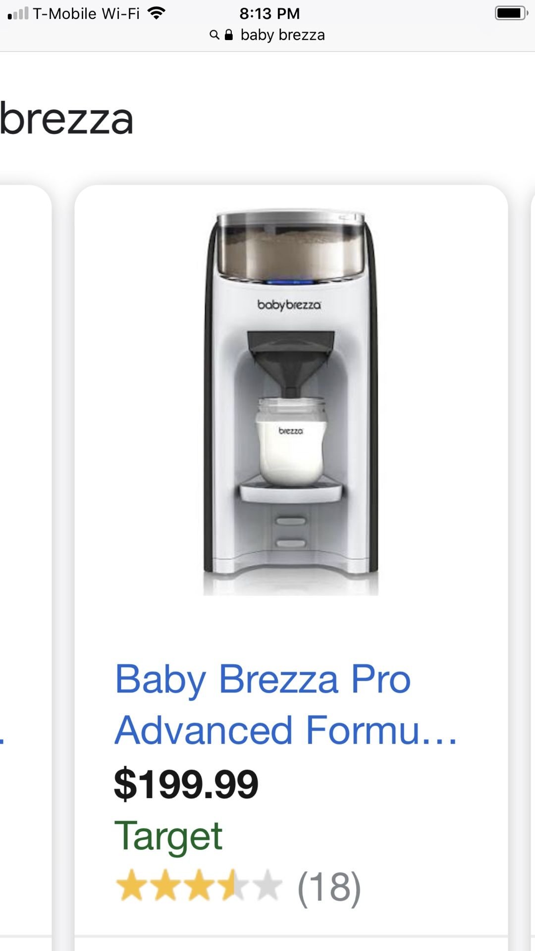 Target hot sale baby brezza