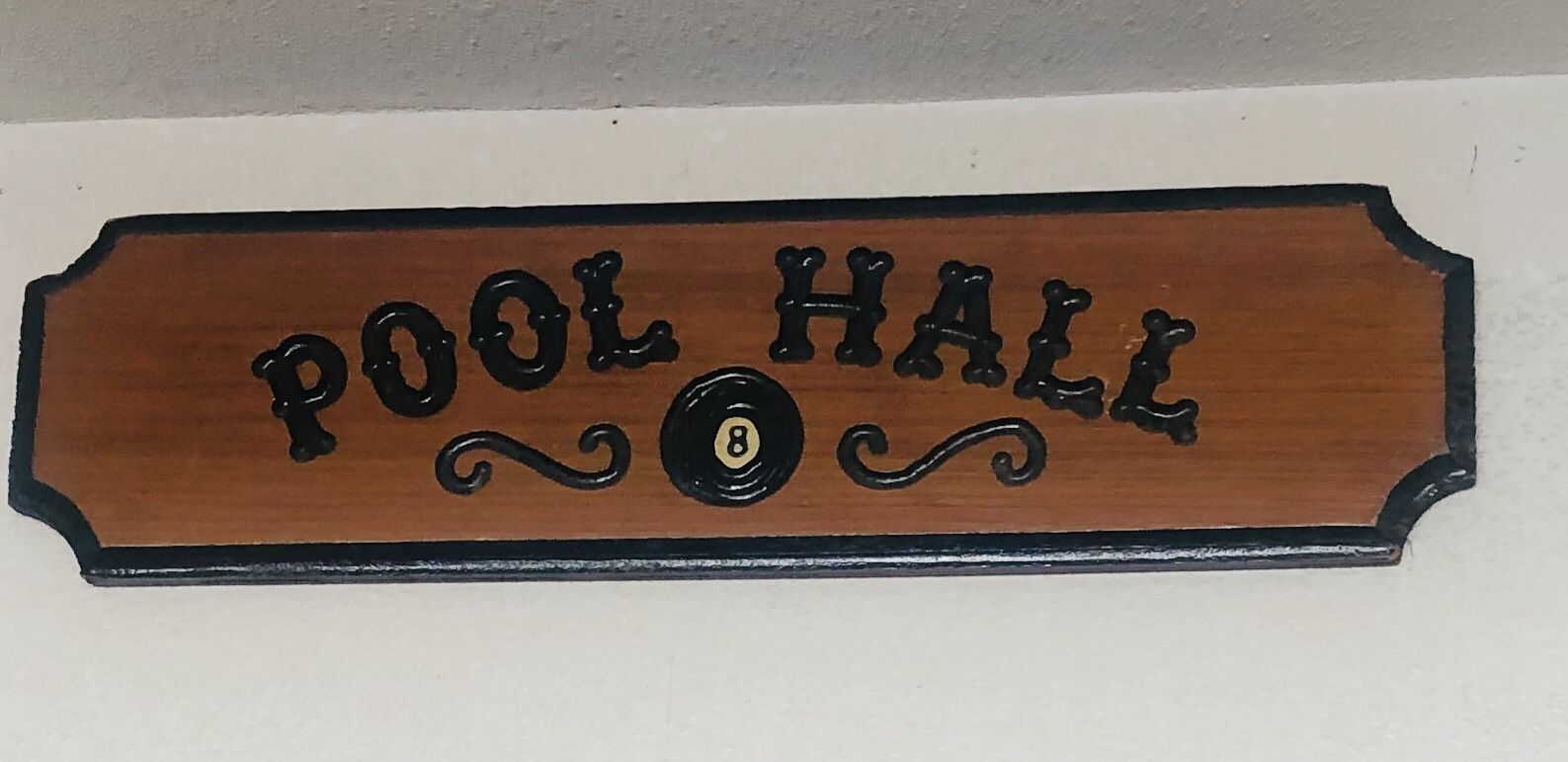 Pool Hall sign