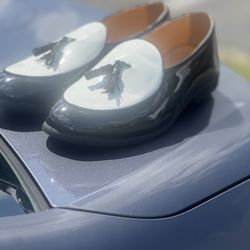 Brand New Black/white Dress Shoes (size 8)