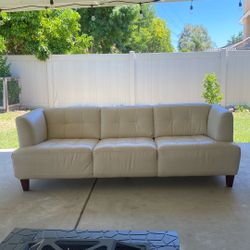 Leather Couch 