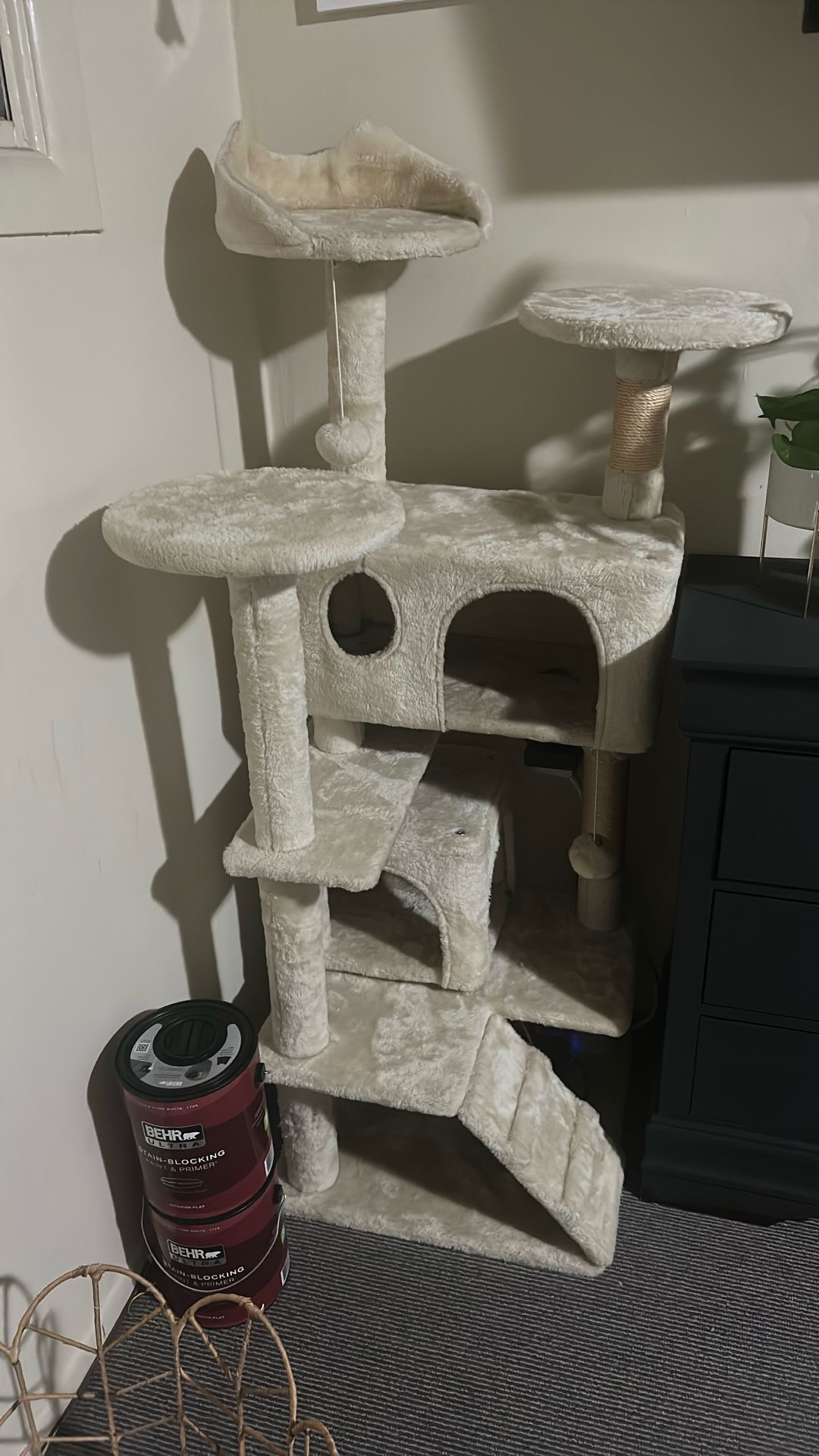 Cat House In Good Condition.