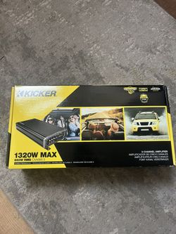 Kicker 1320W Max Amp