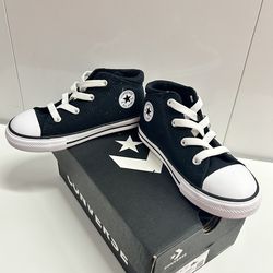 Brand New Converse CTAS Madison Mid Infant – Size 10 – Black/White
