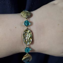 Bronze Seashell Handmade Bracelet